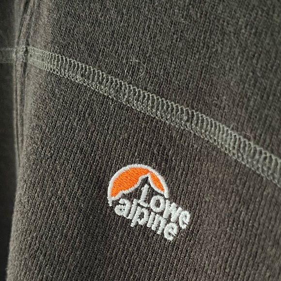 Lowe Alpine Women's Brown Quarter Zip Wool Blend Polartec Active Sweater Medium - Picture 3 of 14